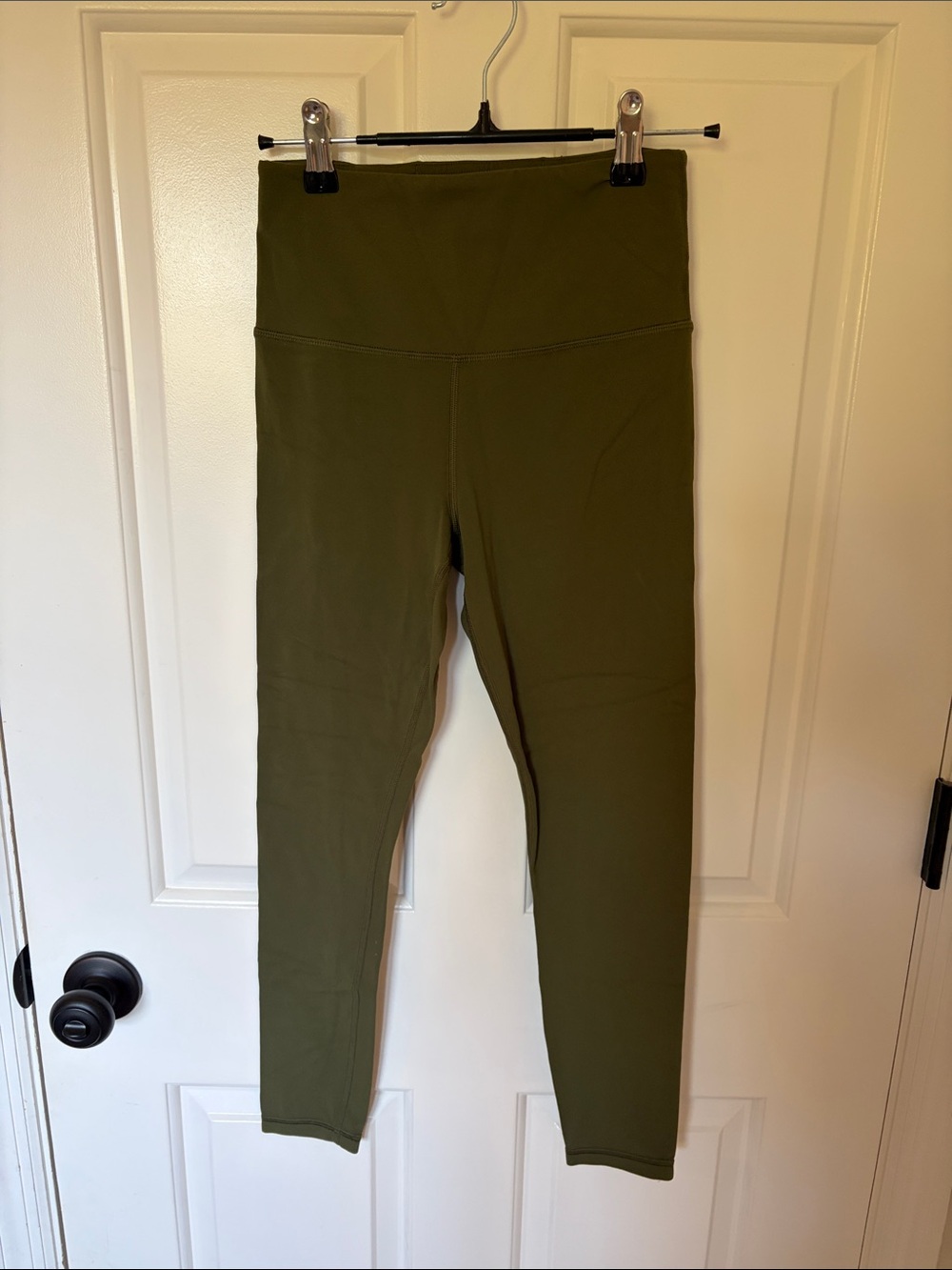 Athleta Olive Green High-Waist Leggings
